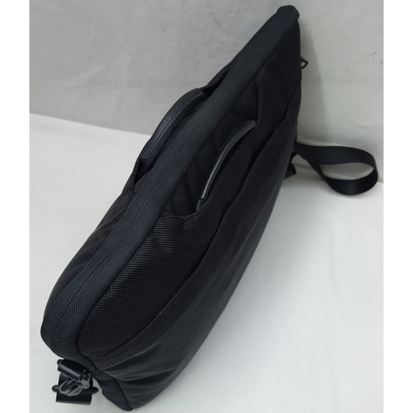 Tumi 2Way Balistic Black Nylon Alpha Computer Briefcase Business Crossbody Bag - Picture 10 of 16